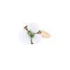 Bague Pomellato Capri grand modèle en or rose,  tsavorites et céramique blanche - 00pp thumbnail