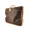 Porta abiti Louis Vuitton Porte-habits in tela monogram marrone e pelle naturale - 00pp thumbnail