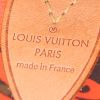 Bolso de mano Louis Vuitton Speedy Editions Limitées en lona Monogram naranja y cuero natural - Detail D3 thumbnail