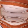 Chloé Pixie shoulder bag in beige leather and beige raphia - Detail D3 thumbnail