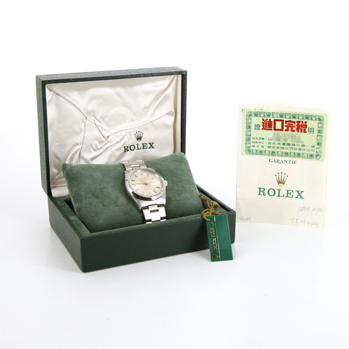 Montre Rolex Air King en acier Ref :  14000 Vers  1990