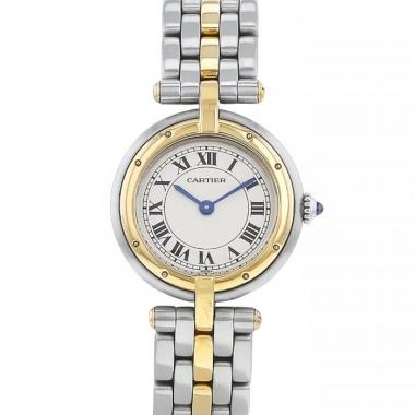 Reloj Cartier Panthère de oro y acero Ref :  166920 Circa  1990