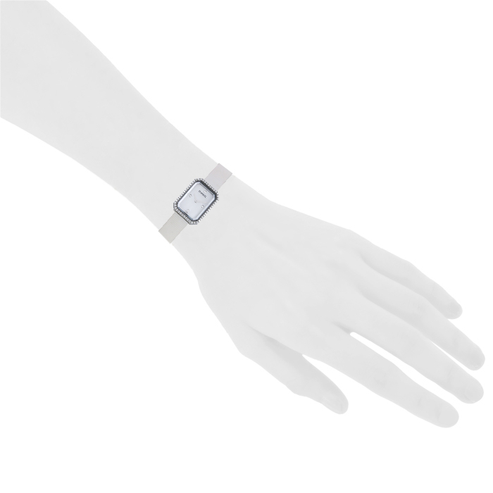 Chanel Premiere Joaillerie watch in stainless steel Ref:  H2433 Circa  2010 - Detail D1