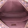 Porta-documentos Louis Vuitton Icare en lona a cuadros ébano y cuero marrón - Detail D3 thumbnail