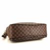 Louis Vuitton Icare briefcase in ebene damier canvas and brown leather - Detail D5 thumbnail