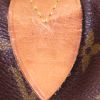 Borsa da viaggio Louis Vuitton  Keepall 60 in tela monogram marrone e pelle naturale - Detail D3 thumbnail
