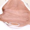 Fendi Selleria handbag in white grained leather - Detail D2 thumbnail