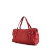 Tod's handbag in red grained leather - 00pp thumbnail