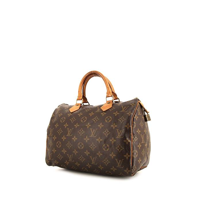 Bolso de mano Louis Vuitton Coussin en lona Monogram marrón y