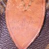Borsa Louis Vuitton Speedy 40 cm in tela monogram cerata marrone e pelle naturale - Detail D3 thumbnail