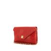 Borsa Chanel Vintage in pelle trapuntata rossa con motivo - 00pp thumbnail
