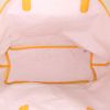 Bolso Cabás Goyard Saint-Louis en tela Goyardine amarilla y cuero amarillo - Detail D2 thumbnail