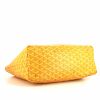 Goyard Saint-Louis shopping bag in yellow Goyard canvas and yellow leather - Detail D4 thumbnail