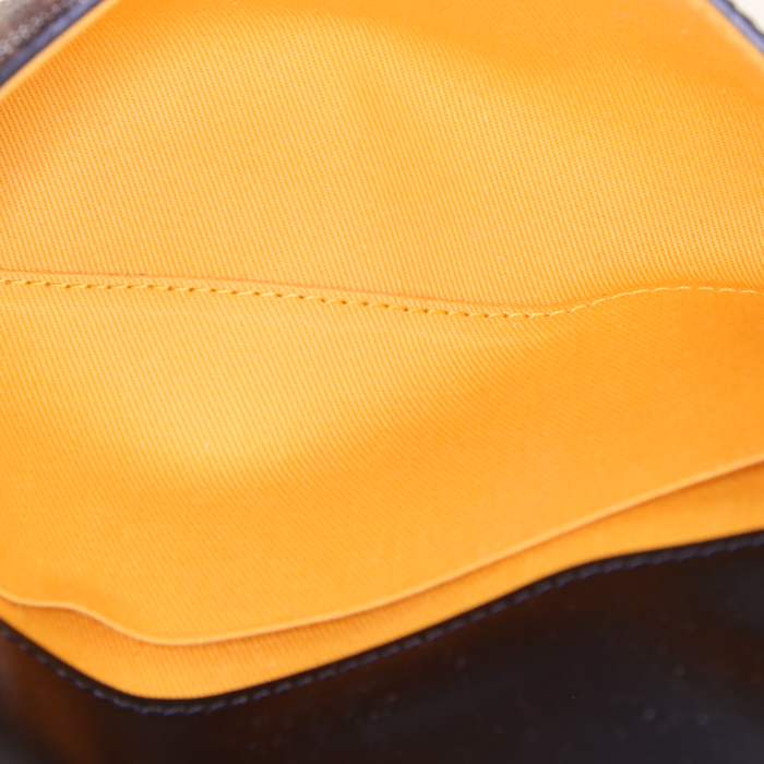 Pochette Goyard Monte Carlo en toile monogram noire - Detail D2