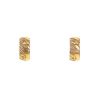 Chopard Happy Diamonds hoop earrings in yellow gold and diamonds - 00pp thumbnail