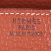 Hermes Birkin 40 cm handbag in beige terracotta leather taurillon clémence - Detail D3 thumbnail