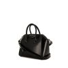 Sac bandoulière Givenchy Antigona mini en cuir noir - 00pp thumbnail