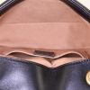 Borsa a tracolla Gucci GG Marmont mini in pelle trapuntata nera con decori geometrici - Detail D3 thumbnail