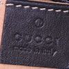 Borsa a tracolla Gucci GG Marmont mini in pelle trapuntata nera con decori geometrici - Detail D4 thumbnail