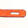 Sac à main Hermes Birkin 30 cm en autruche orange - Detail D4 thumbnail