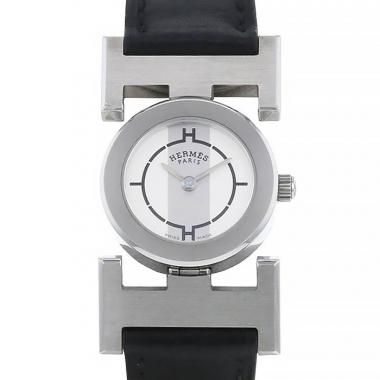 Orologio Hermès Paprika in acciaio Ref :  PA1.210 Circa  1990