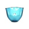 Fulvio Bianconi, blue tinted Murano glass vase, Manufacture of Venini, 1970s - 360 thumbnail