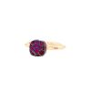Pomellato Nudo ring in pink gold,  blackened gold and ruby - 00pp thumbnail