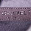 Chanel handbag/clutch in silver vinyl and silver leather - Detail D3 thumbnail