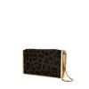 Lanvin clutch in brown and black foal - 00pp thumbnail