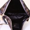 Lanvin clutch in brown and black foal - Detail D2 thumbnail