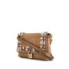 Dolce & Gabbana shoulder bag in raphia and brown leather - 00pp thumbnail