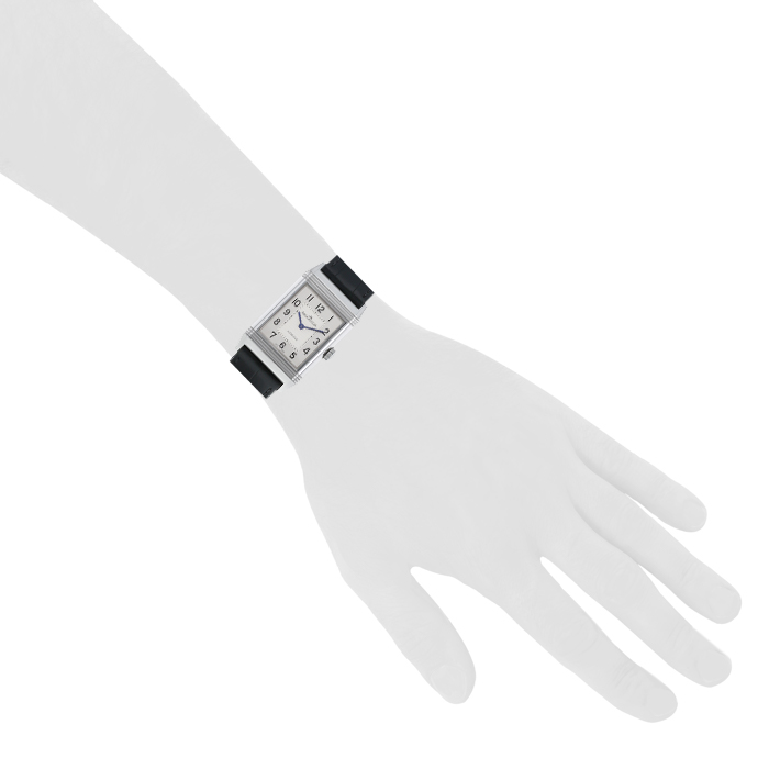 Jaeger Lecoultre Reverso watch in stainless steel Ref:  214.8.55 Circa  2018