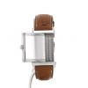 Jaeger Lecoultre Reverso watch in stainless steel Ref:  252.8.47 Circa  2000 - Detail D1 thumbnail