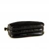 Bolsito-cinturón Gucci Ophidia en ante negro y charol negro - Detail D4 thumbnail