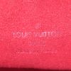 Bolso de mano Louis Vuitton Berkeley en lona a cuadros ébano y cuero marrón - Detail D3 thumbnail