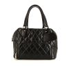 Chanel handbag in black leather - 360 thumbnail