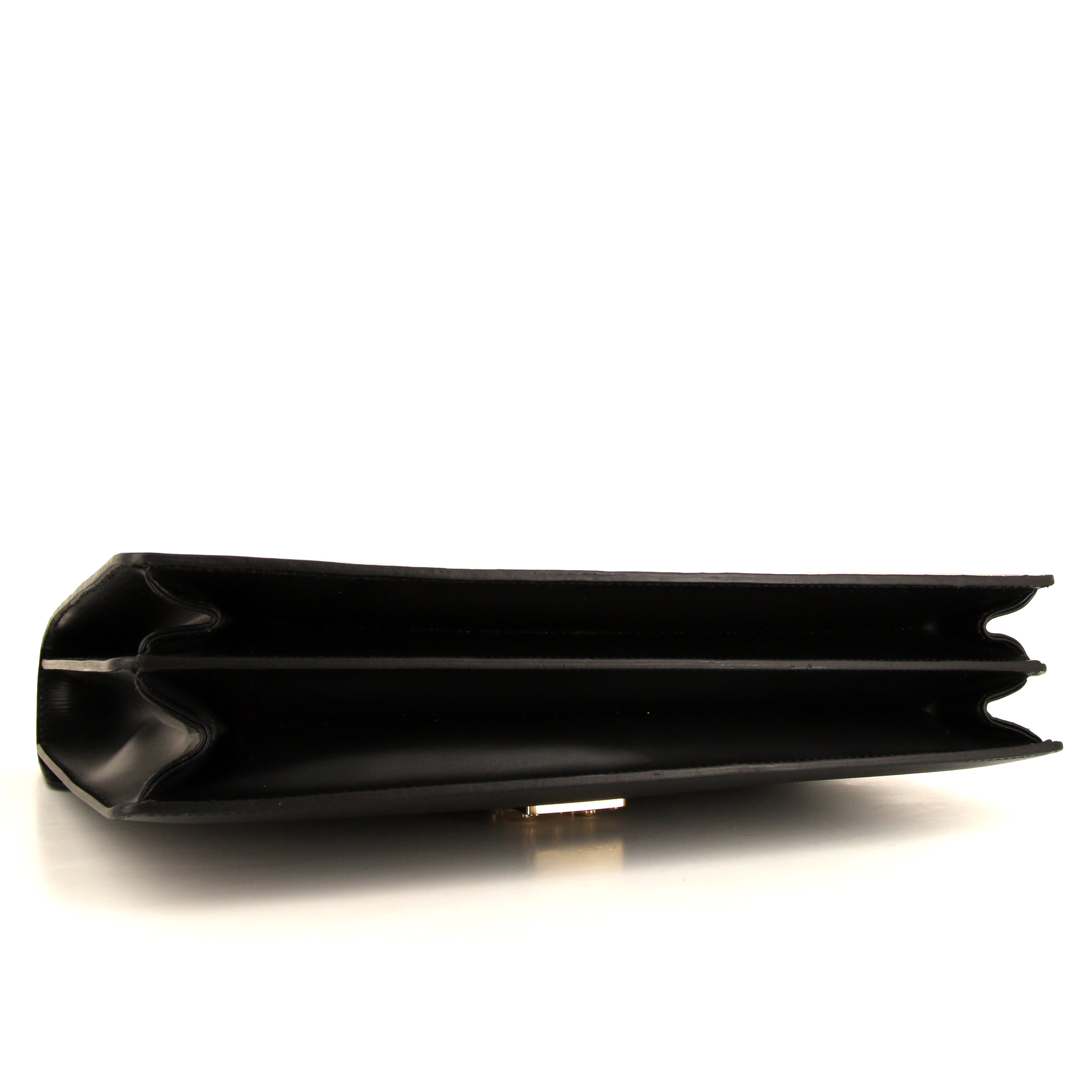 Porta-documentos Louis Vuitton Ambassadeur en cuero Epi negro - Detail D4