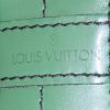 Borsa a spalla Louis Vuitton grand Noé in pelle Epi bicolore blu e verde - Detail D3 thumbnail