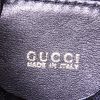 Sac à dos Gucci Bamboo petit en cuir noir et bambou - Detail D3 thumbnail