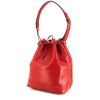 Shopping bag Louis Vuitton grand Noé in pelle Epi rossa - 00pp thumbnail