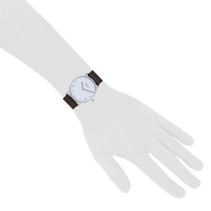 Chopard watch in white gold Ref:  987 Circa  1990 - Detail D1