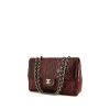 Chanel Vintage handbag in burgundy quilted leather - 00pp thumbnail