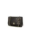 Bolso de mano Chanel Vintage en cuero acolchado negro - 00pp thumbnail