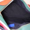 Bolso de mano Loewe Puzzle  en cuero multicolor rojo, negro, verde y azul - Detail D3 thumbnail