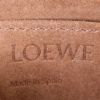 Bolso bandolera Loewe Gate mini en cuero azul y raffia beige - Detail D3 thumbnail