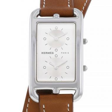 Reloj Hermès Nantucket de acero Ref :  CC3-510 Circa  2000