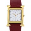 Hermes Heure H watch in gold plated Ref:  RS1.501 Circa  1997 - 00pp thumbnail