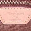 Shopping bag Louis Vuitton in tela monogram marrone e pelle naturale - Detail D3 thumbnail