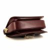 Celine Vintage shoulder bag in burgundy leather - Detail D4 thumbnail
