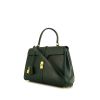 Celine 16 handbag in green leather - 00pp thumbnail